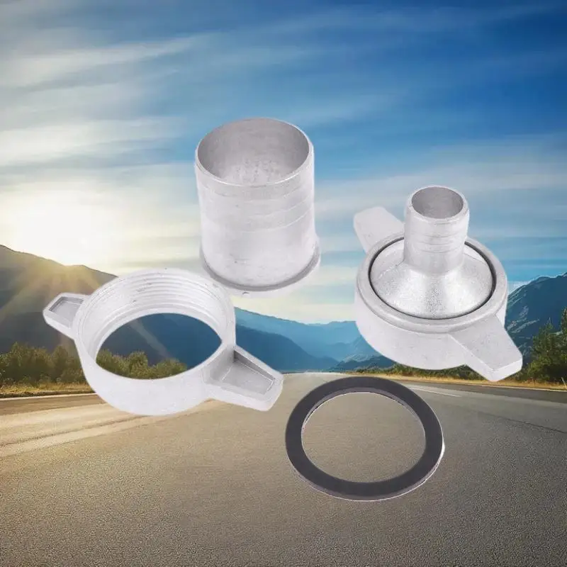 1 Set 1 Inch 3 Inch Aluminum Pipe Connector Wrench With Rubber Gasket Pump Connecting Pipe Fitting Water Pump Fittings