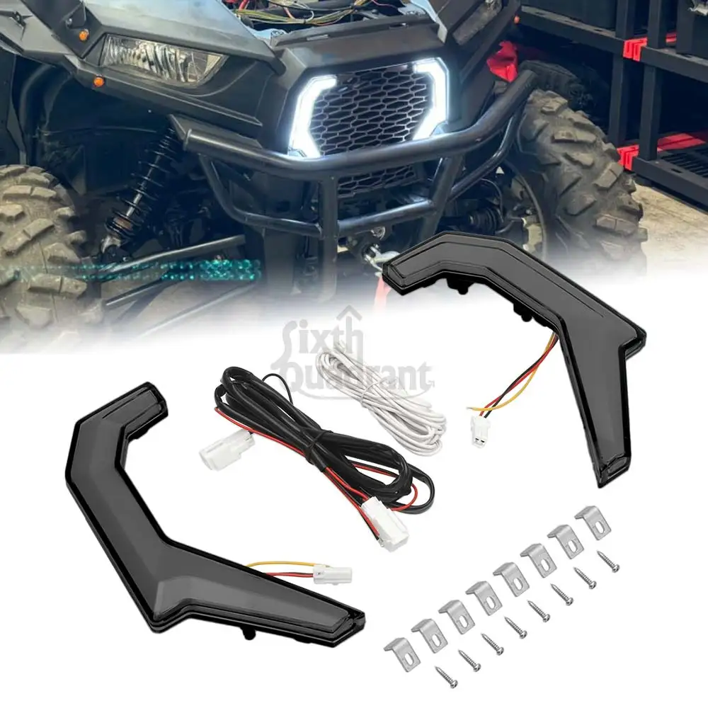 

LED Front Fang- Accent Light ATV UTV Turn Signal Lamps for Polaris RZR XP XP4 1000 900 2014-2020