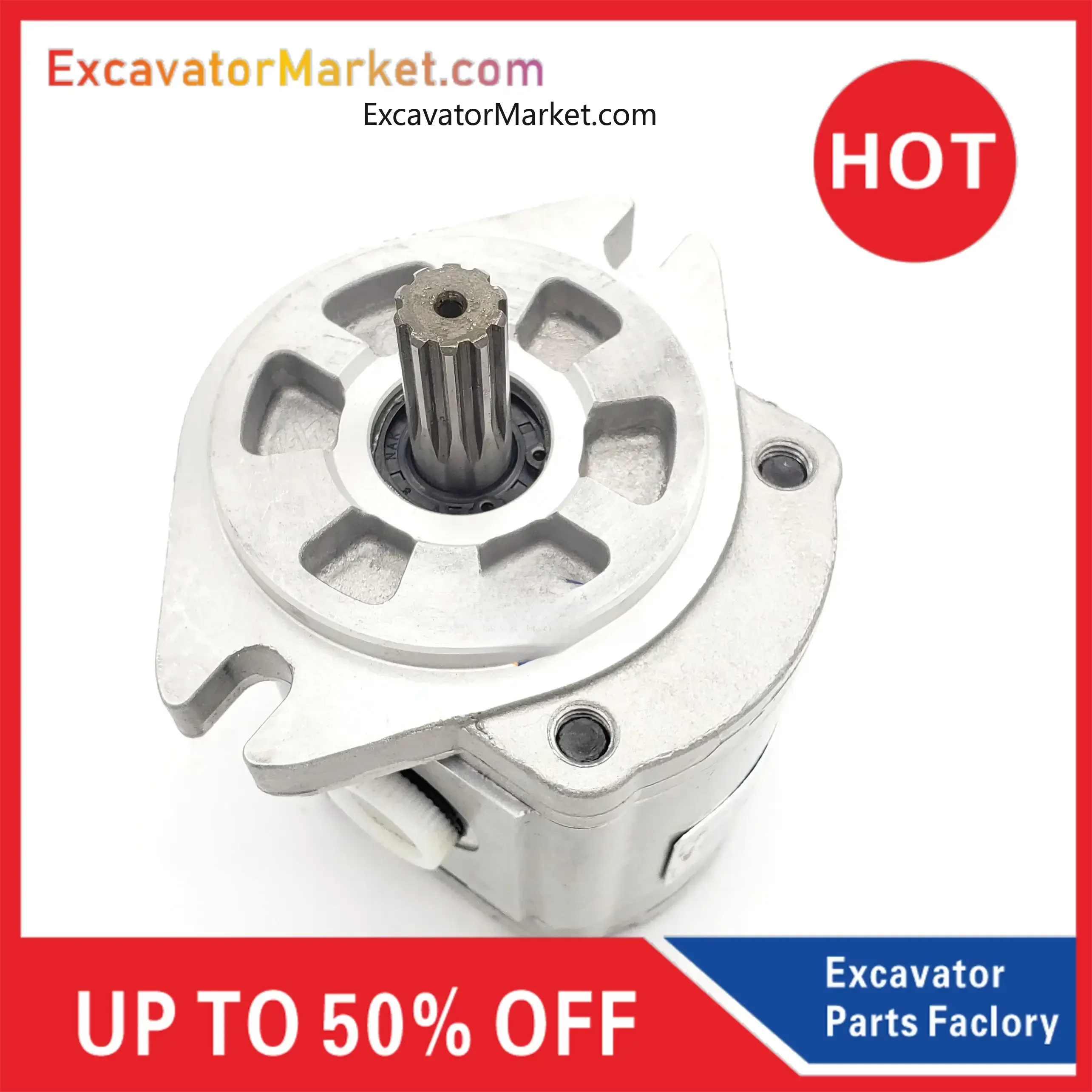 Excavator Parts Suitable For Hitachi 120 330 360 450 470-3/6 Gear Pump Pilot Pump Auxiliary Pump Excavator Accessories