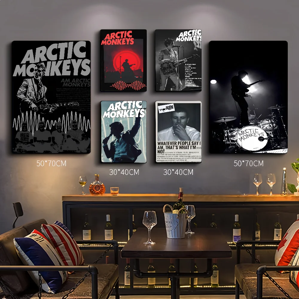 

Rock Band Arctic Monkeys Anime Posters Sticky Whitepaper Prints Posters Artwork Kawaii Room Decor