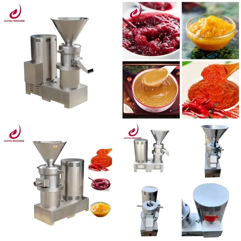 Molino Coloidal Industrial para Procesamiento de Alimentos: Mantequilla de Cacahuete, Salsa de Chile, Chutney de Mango