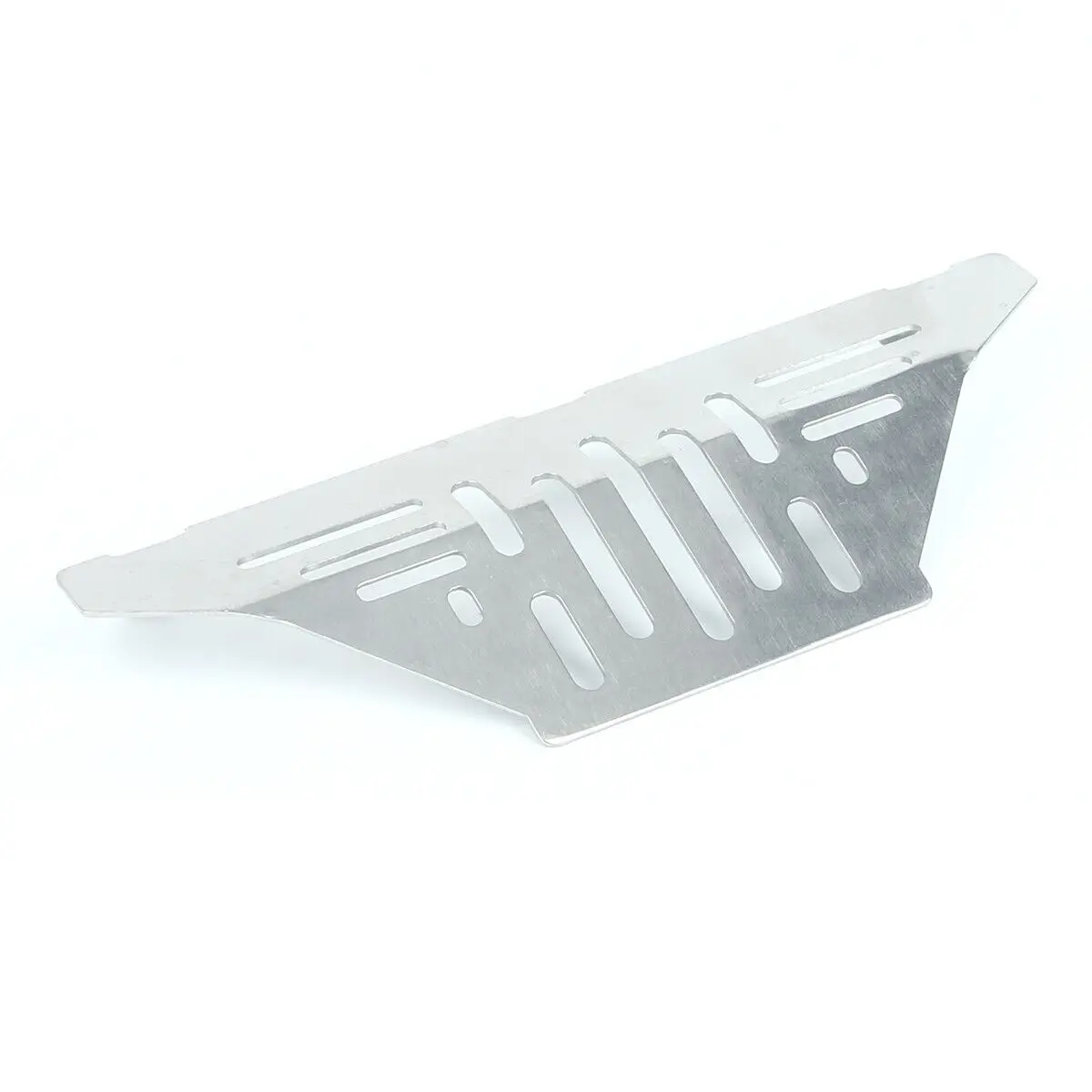 

LCX Racing 1/10 RC Crawler Car Stainless Steel Front Chassis Guard for Traxxas TRX4 2021 Bronco Upgrades Parts Accessories