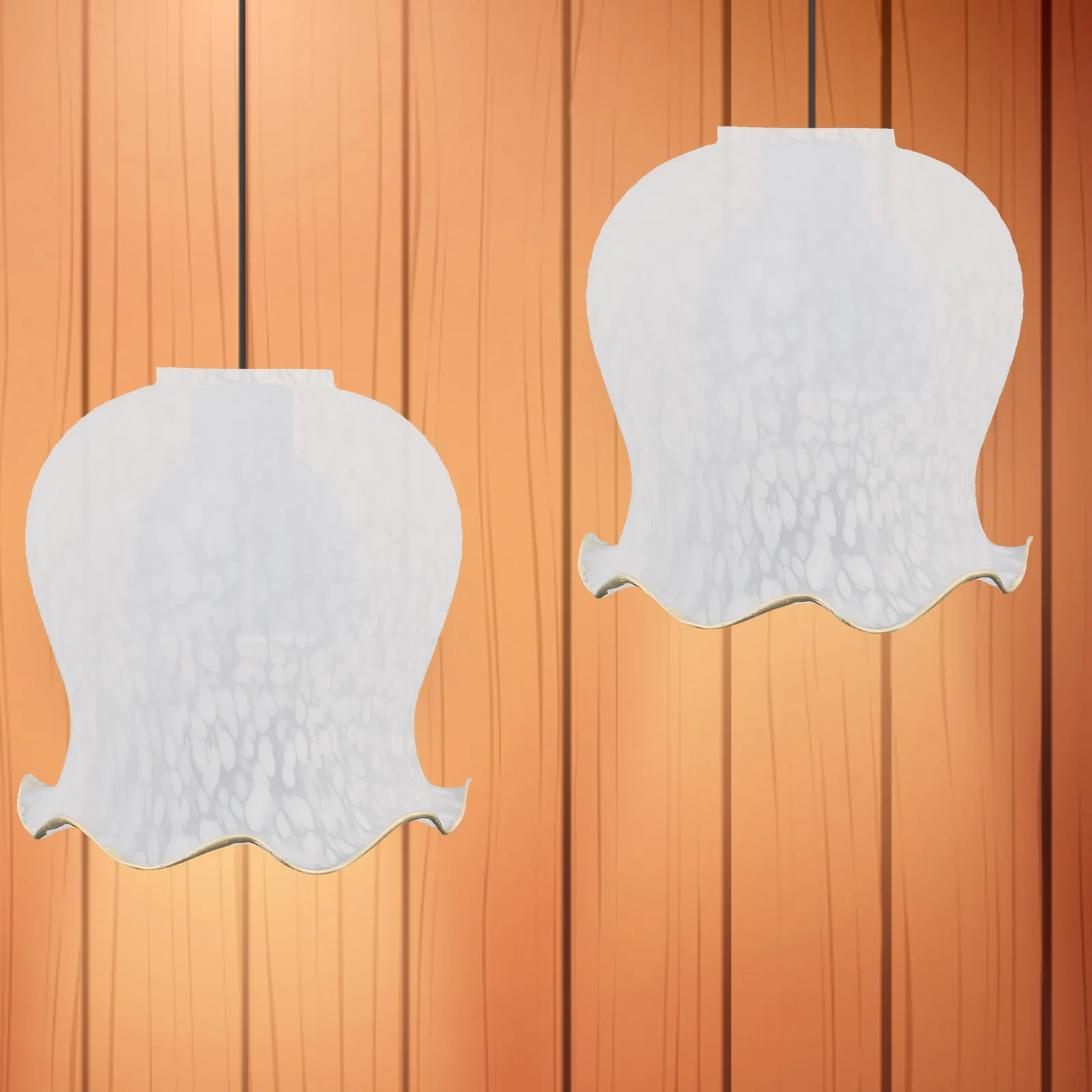 

Изящный стеклянный плафон для светильника, простой подвесной светильник, мягкий теплый свет, аксессуар для потолочного светильника, декор для дома