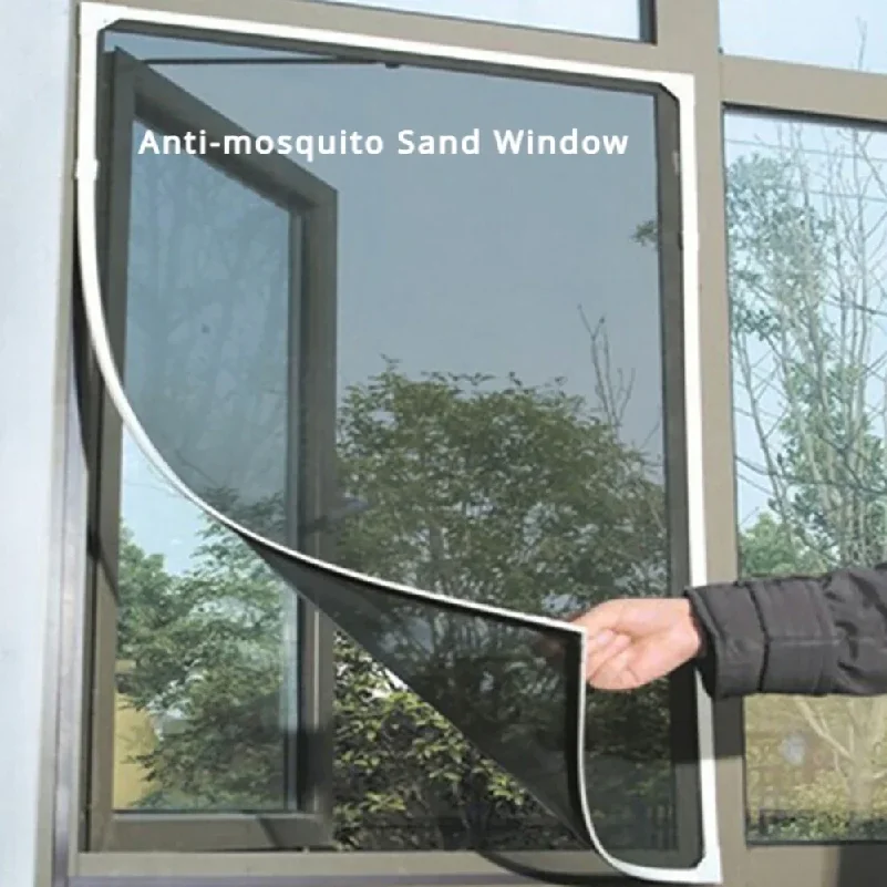 DIY Mosquito Net for Bed Window Home Textile the Mesh Indoor Self-adhesive Anti-insect and Fly Screen Curtains Garden