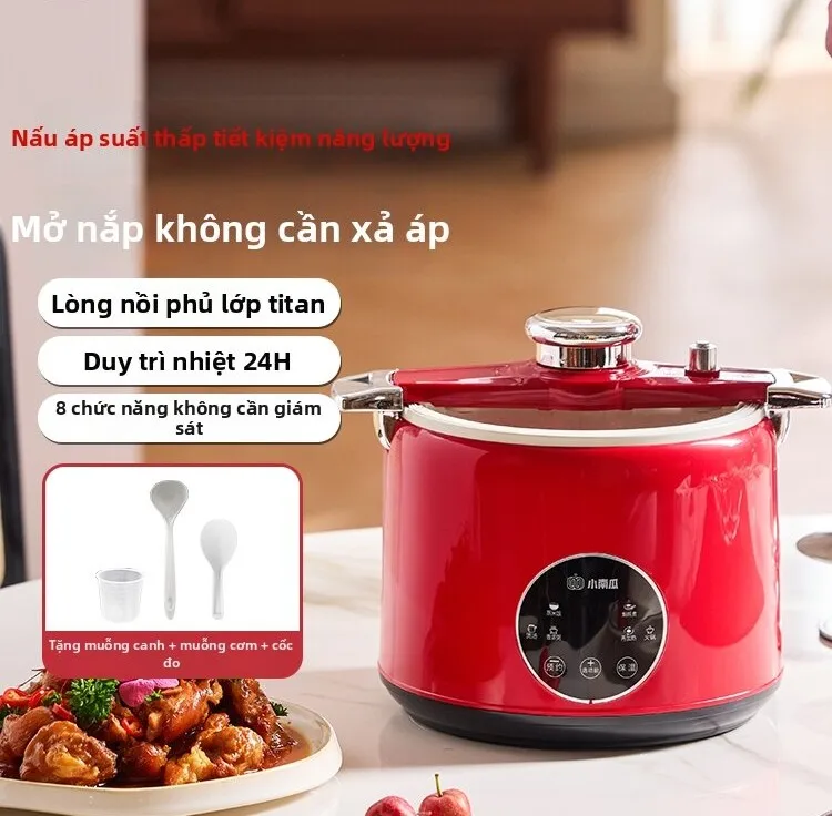 LITTLE PUMPKIN | Multi-functional Mini Pressure Cooker Pot 1-2 People