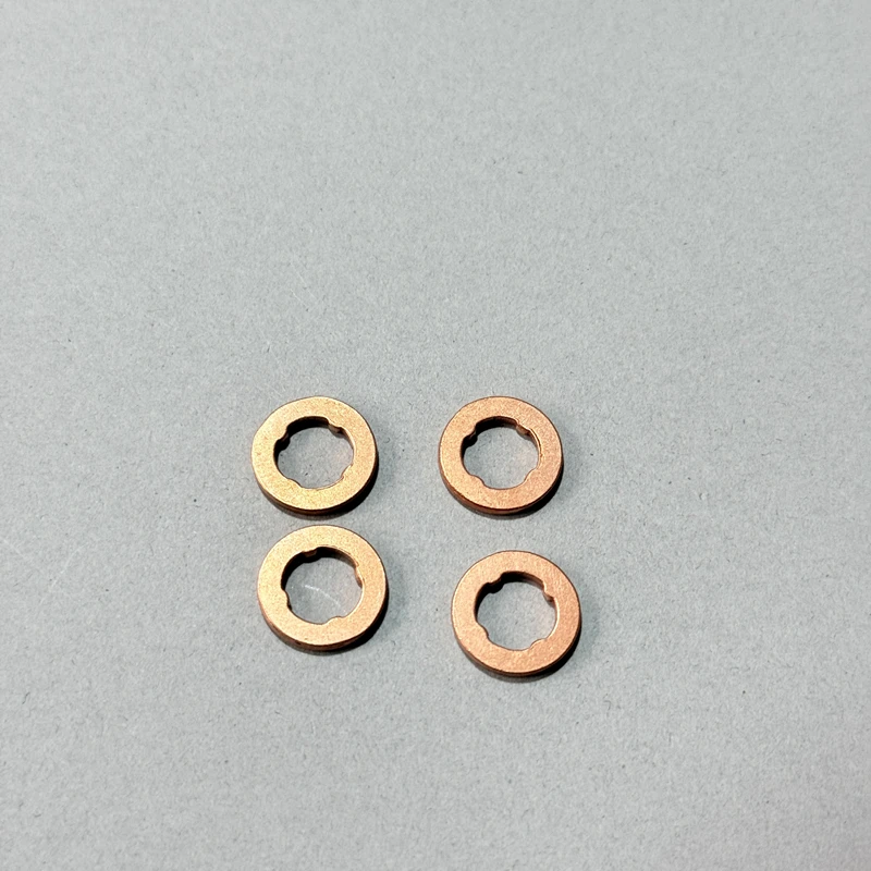 Brand New Genuine 4 Pcs Diesel Fuel Injector Shim Gasket 33818-3A000 For Hyundai Santa Fe 2012-2013 Kia Soul 2013 338183A000 - view 3