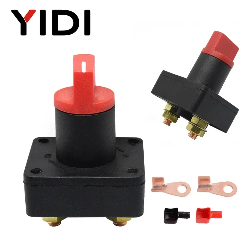 Car Master Battery Switch Power Disconnect Rotary Switch Marine Boat Truck Cut Off Isolator Kill Switch 300A