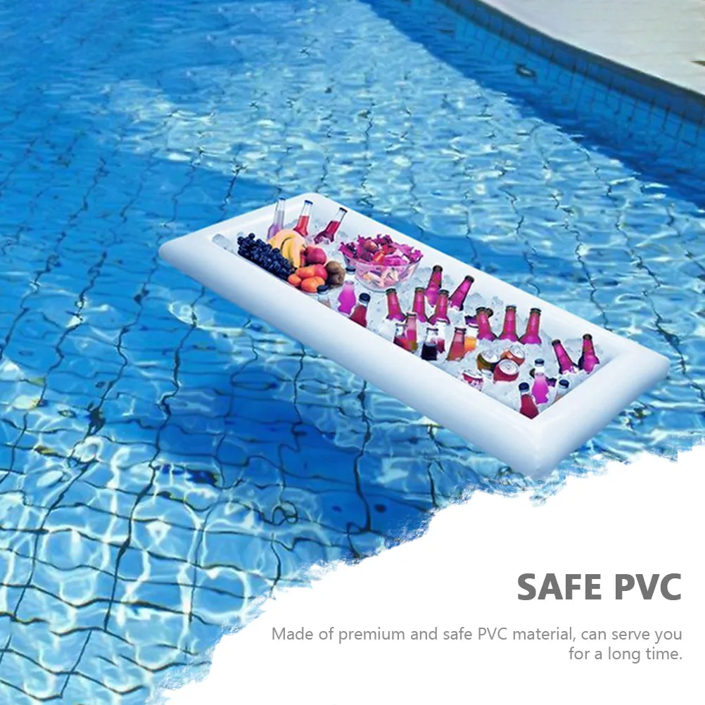 

Pvc Inflatable Foldable Lightweight Portable Pool Beach Party Event Drain Plug Easy Inflation Outdoor Use Clear Water Drainage