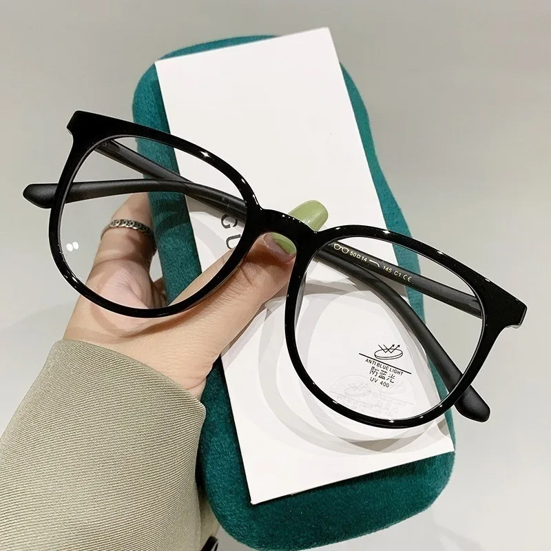 Fashion Anti-Radiation Eyeglasses Transparent Retro Unisex Computer Glasses Anti-Blue Lens Eyewear