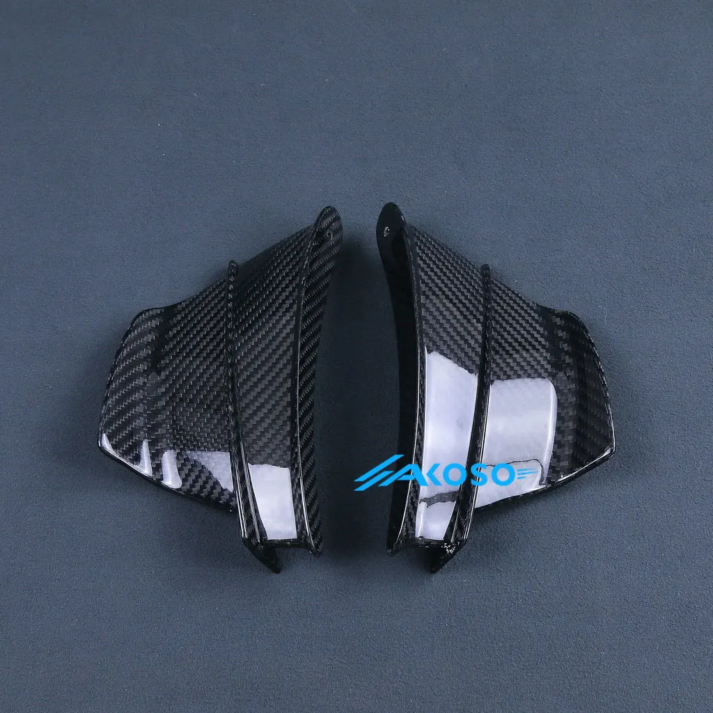 2009 2010 2011 2012 2013 2014 For BMW S1000RR Full 3K Dry Carbon Fiber Motorcycle Fairings AKOSO 윙렛 Accesorios Para Modification image 3