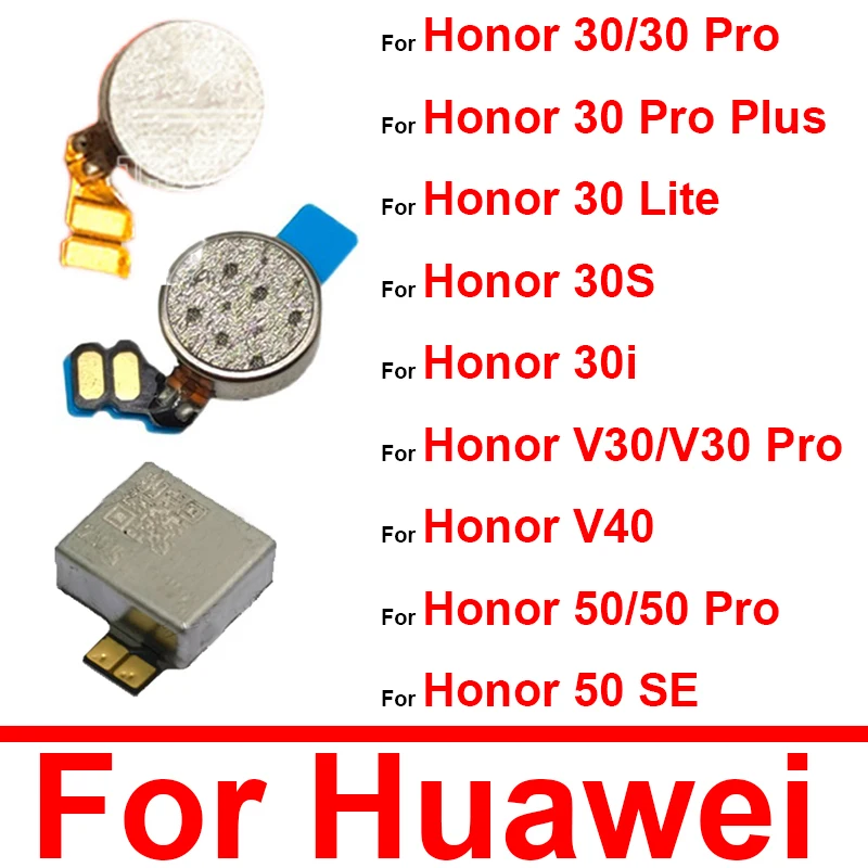 Cable flexible de vibración vibratoria para Huawei Honor 50 30 Pro Plus 30Lite 30S 30i V30 Pro V40 50Se reemplazo de cinta vibratoria de Motor