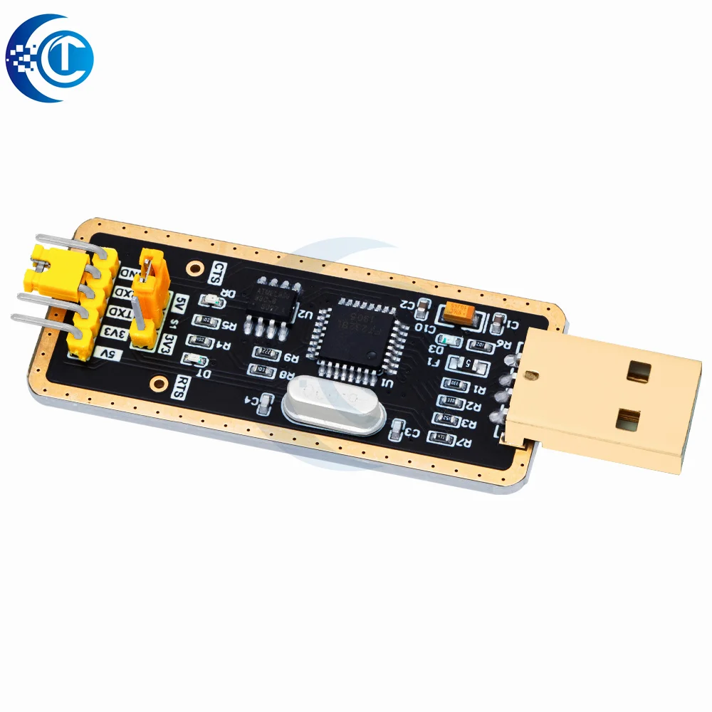 Módulo conversor USB para TTL UART: chip CH340G/CH340 com tensão comutável de 3,3 V/5 V