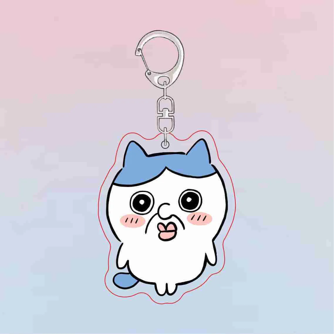 Bang Bang and Tamagotchi chiikawa funny cartoon keychain acrylic bag charm for girlfriend gift