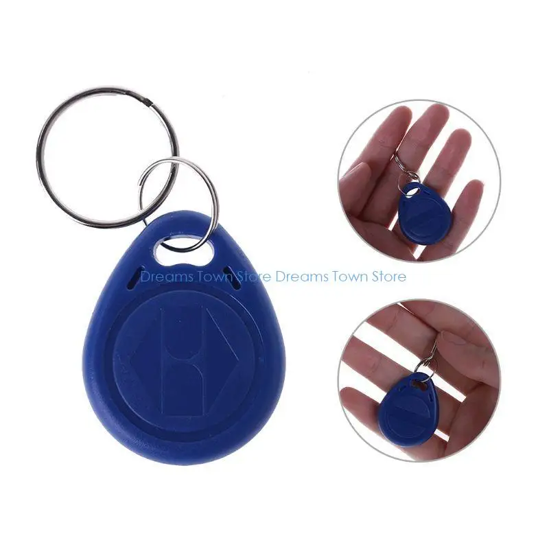

HX6A 10 шт., записываемый RFID 125 кГц для брелоков, идентификационная бирка для идентификационных карт, перезаписываемый T5577,