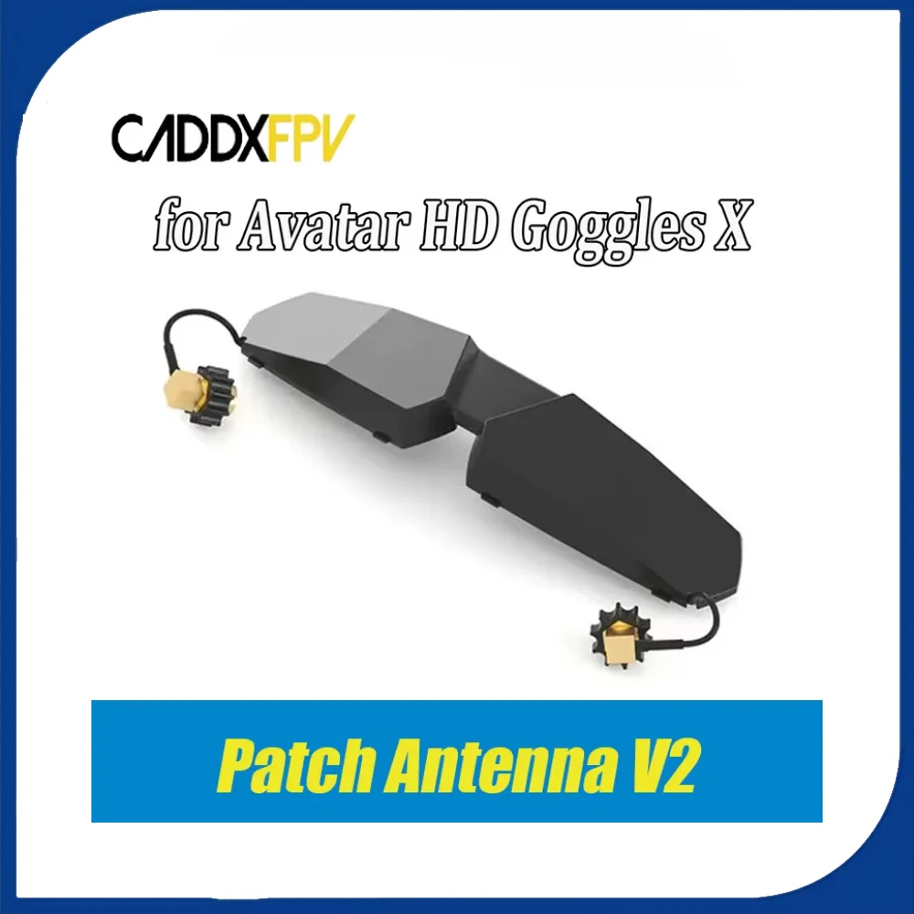 CADDX-Lunettes Walksnail Avatar HD X, Patch d'Antenne de Remplacement V2/Large, Mousse PU, Petite Mousse Étanche pour Drone de Course DJI FPV