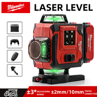 4D Laser Level 16 Lines Horizontal And Vertical With Remote 360°Self-leveling Laser Levels Machine Milwaukee Power Tool Sets