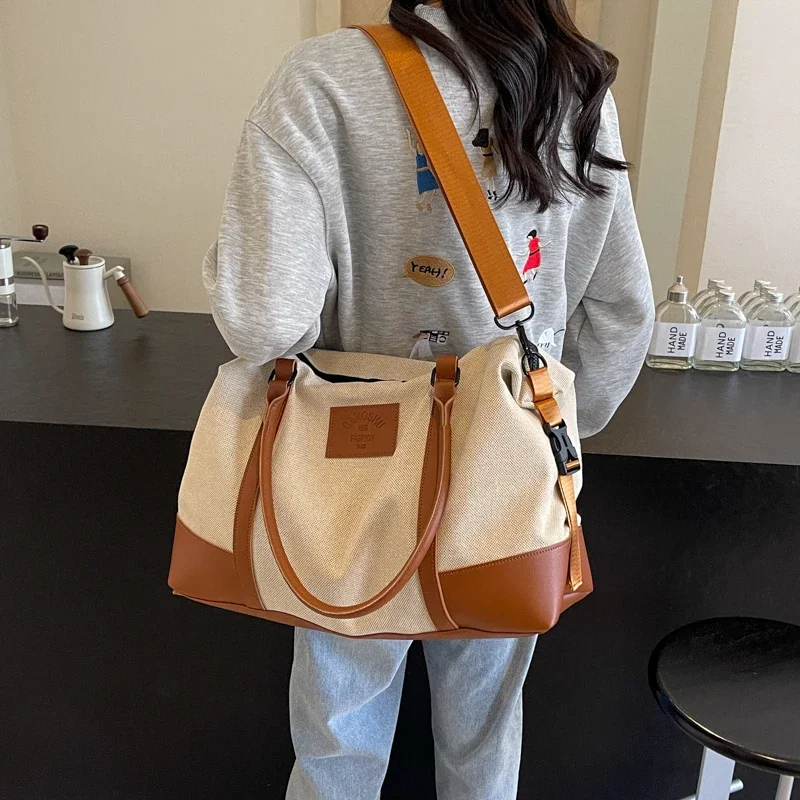 Bolso De viaje Oxford para mujer, Bolsa informal con cremallera De alta calidad, gran capacidad, a la venta, 2024