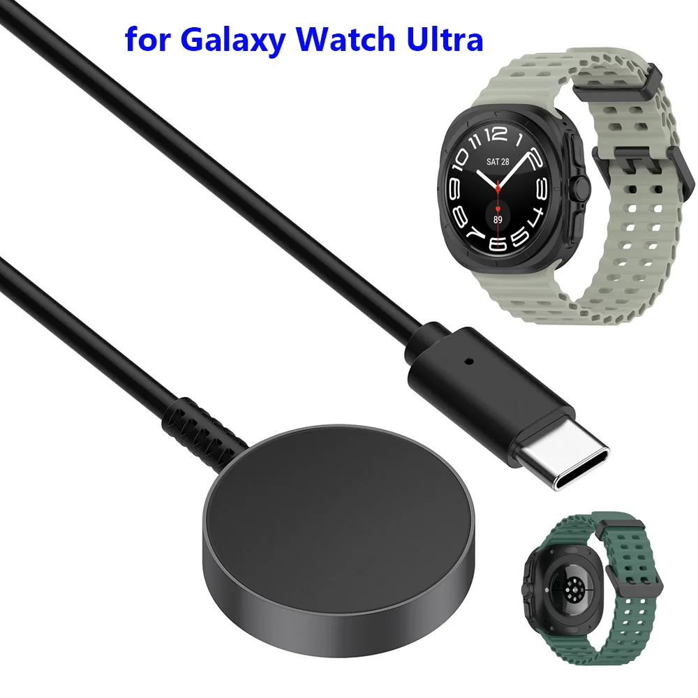 Charger for Samsung Galaxy Watch Ultra 47mm/ Watch 7 40mm 44mm/ Watch 6 Classic 43mm/ Watch 5 Pro Charging Dock