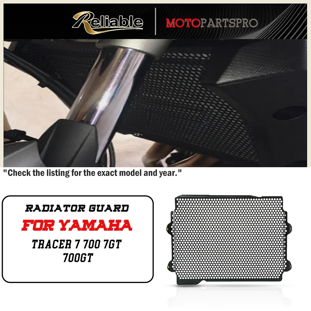 

TRACER700 2024 For YAMAHA TRACER 7 700 7GT 700GT 2016~2025 2024 2023 2022 2021 Motorcycle Radiator Grille Cover Guard Protection