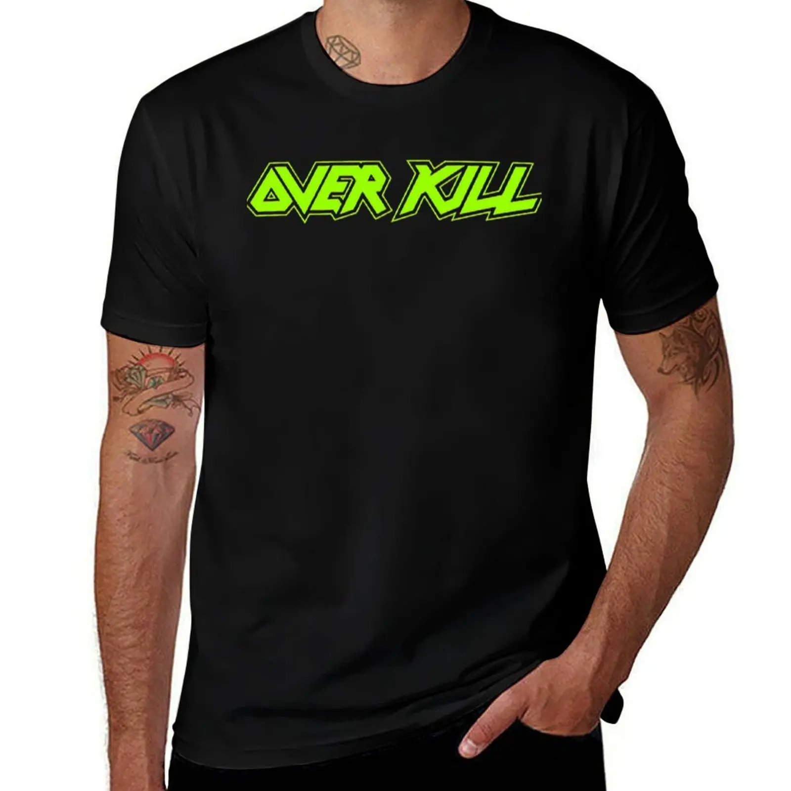 

Overkill T-Shirt custom shirt oversized graphic tee new edition anime shirt men t shirts high quality