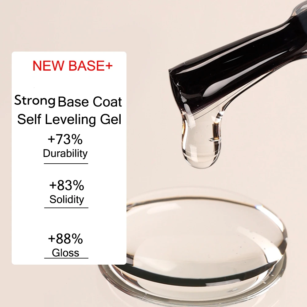 Kodies Gel Stay Strong Base Coat Gel Lak 15Ml Semi-Permanente Uv Gel Nagellak Glans Top Coat Clear Manicure Voor Nagels Art