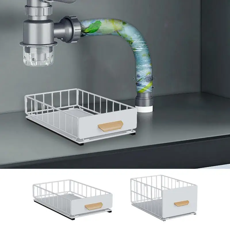 Under Sink Storage Rack Sliding Pull Out Kitchen Storage Shelves Kitchen Cabinet Organizers Drawer Pull Out Cabinet For home