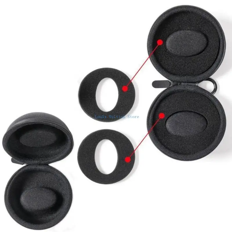 L5YB ساعة سفر حافظة مستديرة محمولة حامل ساعة محمول منظم صندوق الساعة #1