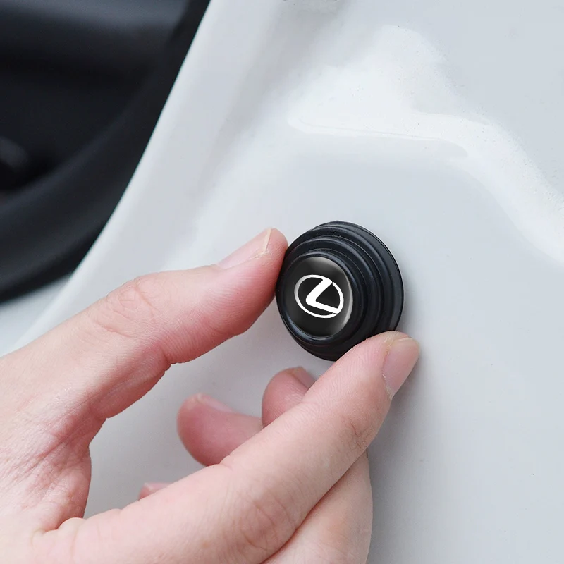 

For Lexus CT200h ES250 ES300h NX300h RX350 IS250 IS200 Car Door Shock Absorber Buffer Protective Stickers Soundproof Rubber Pads