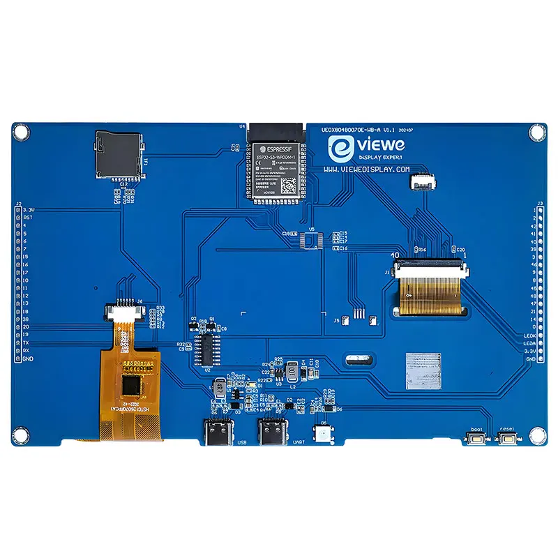 ESP32 S3 Development Board 7 inch LCD Capacitive Touch Screen 7inch Display N16R8 800×480