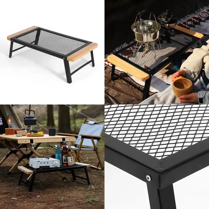 Portable Folding Camping Table and Chair Set Sturdy Picnic Furniture for Outdoor Use
