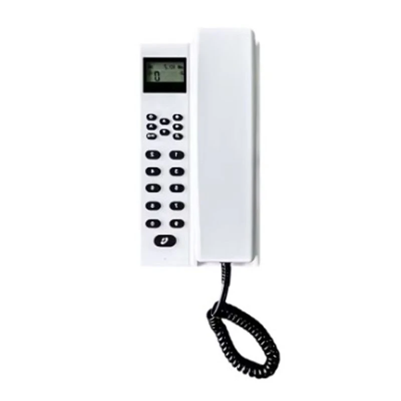 Hot Wireless Landline Intercom Phone 2.4Ghz-Multi-Room, Clear Calls For Home, Office Long Distance Intercom EU PLUG White