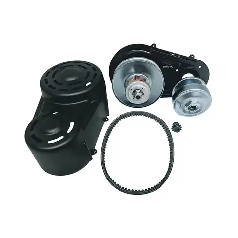 40 Series torque converter kits for go-karts and go-kart racing, including backplane clutch pulley belts and covers