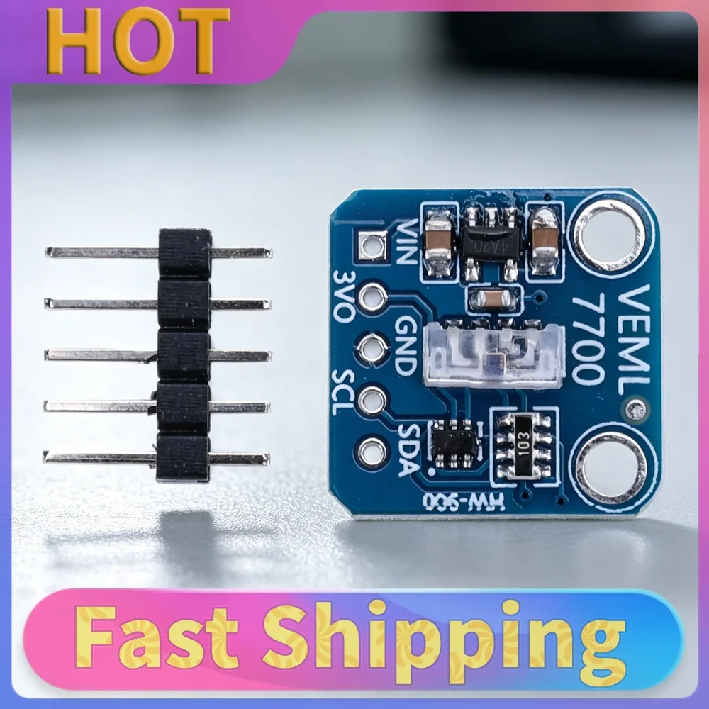Bright Light Sensor Module 0-120000lux Measuring Range Environmental Light Sensor Light Environment Sensor Module for Arduino