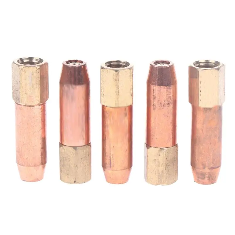 Welding Torch Nozzle Accessory YH01-2; Pure Copper Torch Tip Set; Propane Acetylene Oxygen Brazing Tool