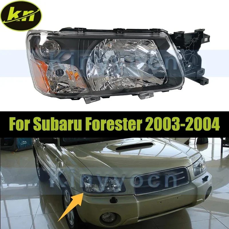 

Передний бампер, фара для Subaru Forester 2003 XT 2004-, головная лампа