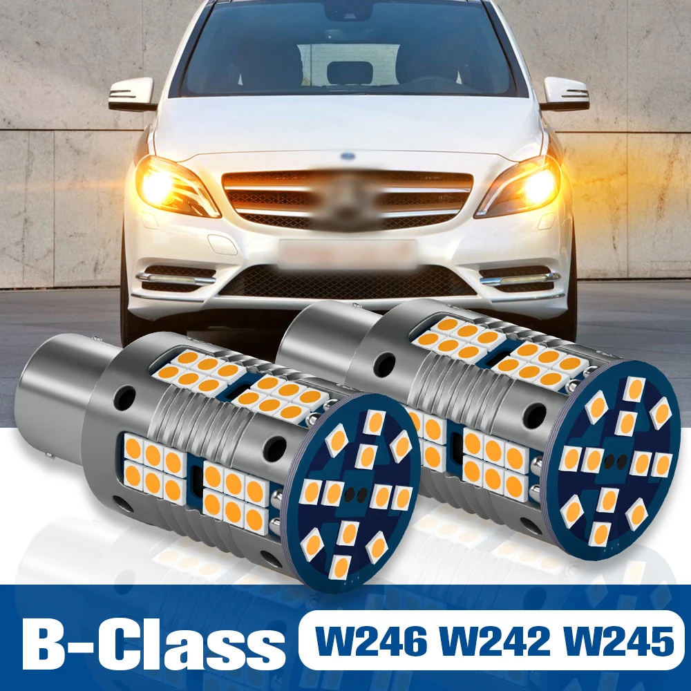 

2pcs LED Turn Signal Light Blub Lamp Accessories Canbus For Mercedes Benz B Class W246 W242 W245 2006 2010 2011 2012 2013 2014