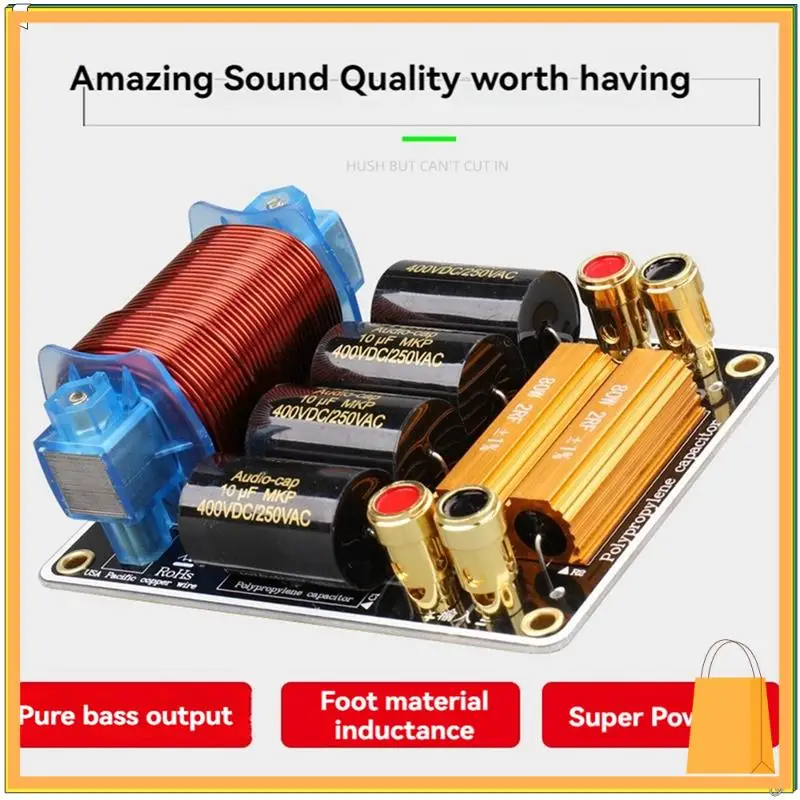 

L53A-Subwoofer Specific Frequency Divider Pure Bass Speaker Crossover HIFI 1100W High-Power For 15 18 Inch Audio Speaker