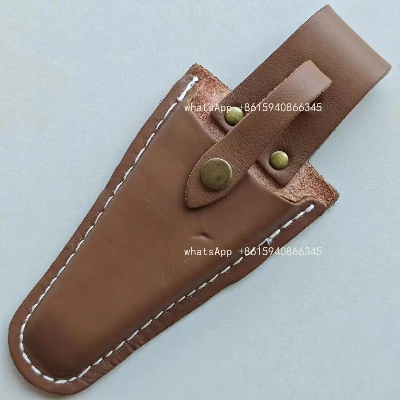 7-Inch pruning scissors leather case, flower scissors protective cover, hand scissors waist cover accessories tools