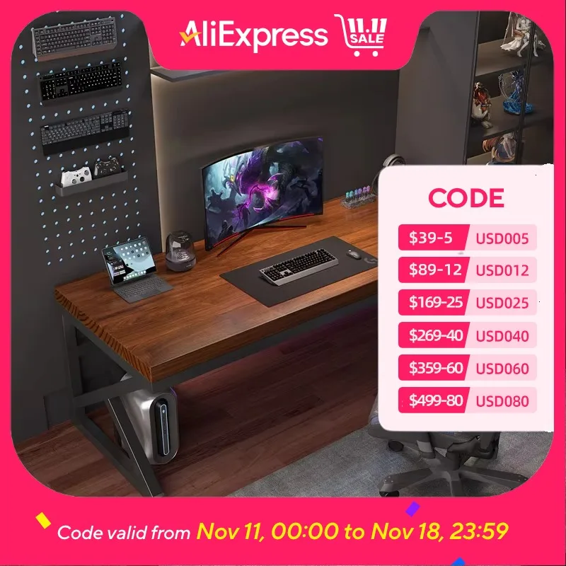 

Household Storage Computer Desks Gaming Office Drawers Study Computer Desks Standing Student Escritorios Modern Furniture