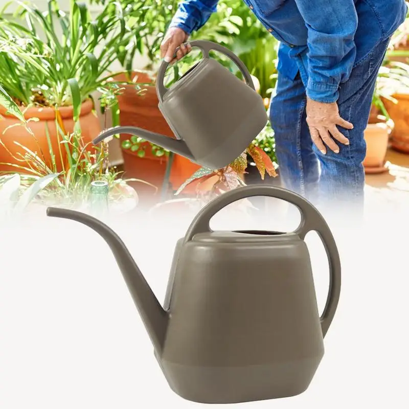 長い注ぎ口,大容量,植木鉢,屋外,家庭,庭,パティオ,庭を備えた植物のじょうろ