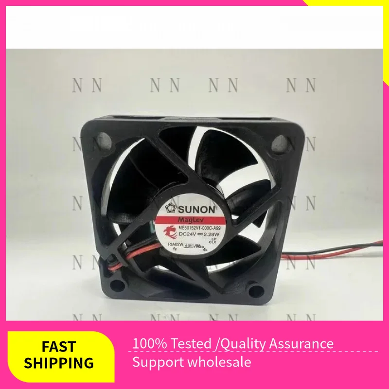 WEP  NEW FOR SUNON ME50152V1-000C-A99 DC24V 2.28W 5CM cooling fan