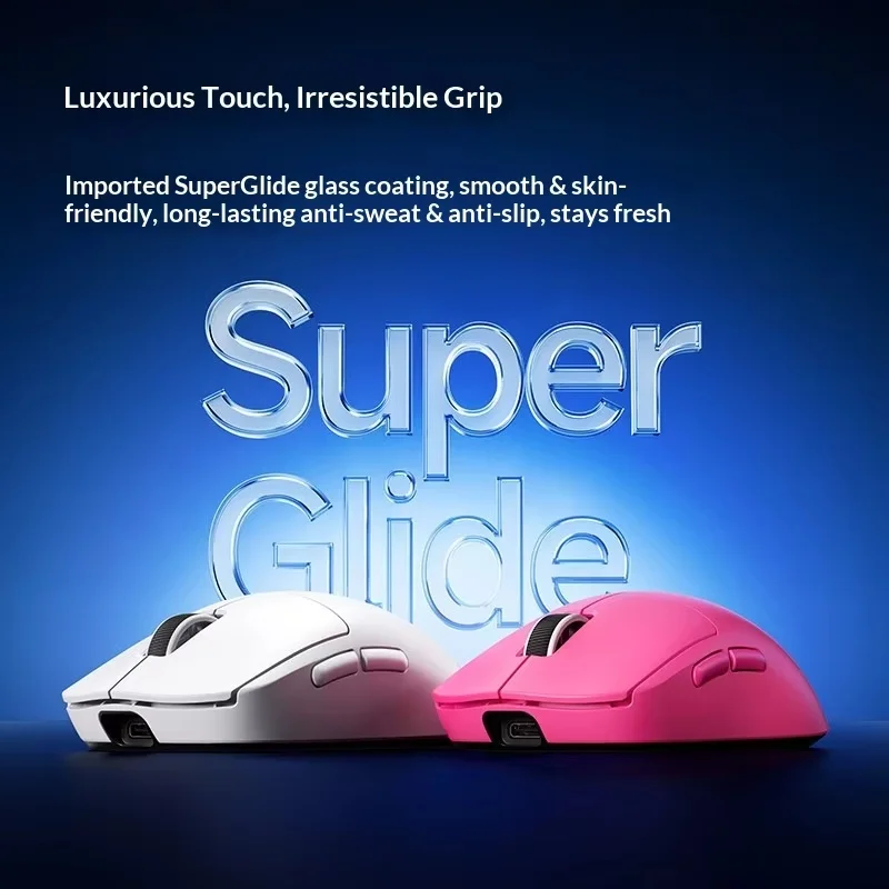 

Ultra Light 56g MCHOSE A5 V3 Tri-mode Gaming Mouse PAW3395 High Precision Silky Touch Ergonomic For Small Medium Hand PC Gamers