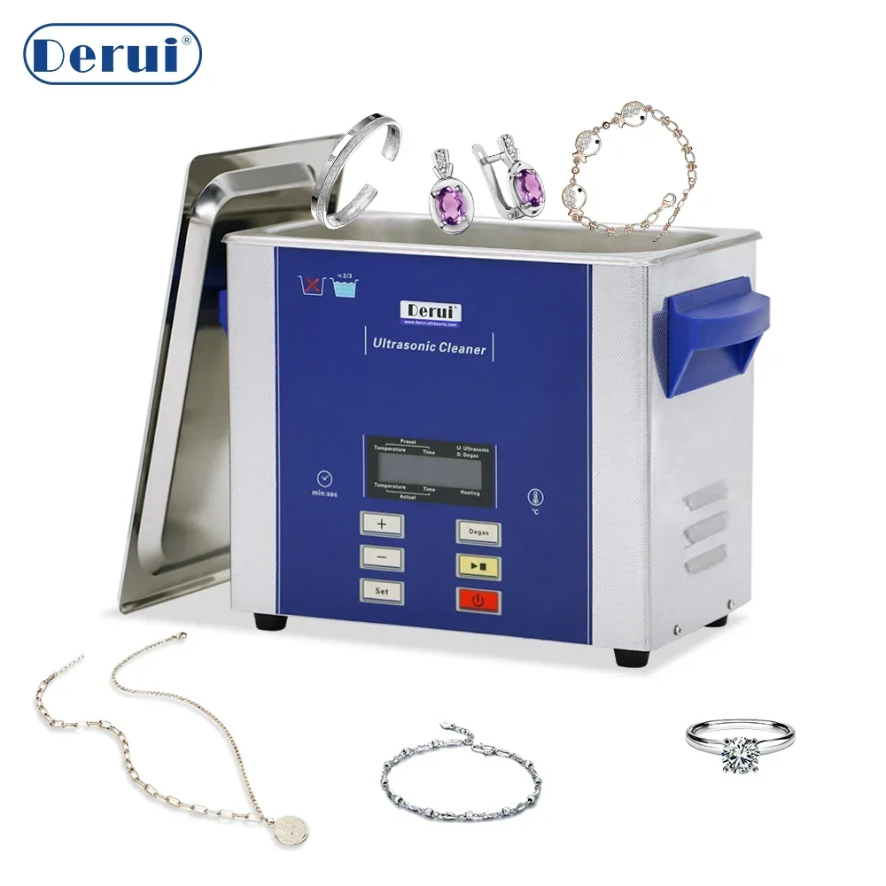 2025/2025Home Appliances Jewelry Ultrasonic Cleaners 3L Ultrasonic Washing  Washable Glasses Jewellery Watches Sonic Clea