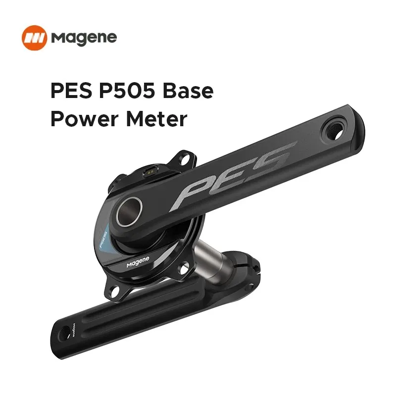 Magene pes p505 basis leistungs messer 4 bolzen 110bcd 24mm tritt pedal ausgleich ant stahls pindel kurbel satz kettenring für shimano sram