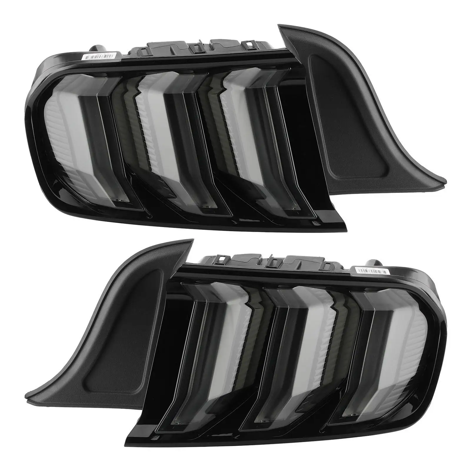 

VLAND Euro Style Dynamic Tail Lights 5 Modes Smoked Lens for ford Mustang 2015-2020 - 1 Pair