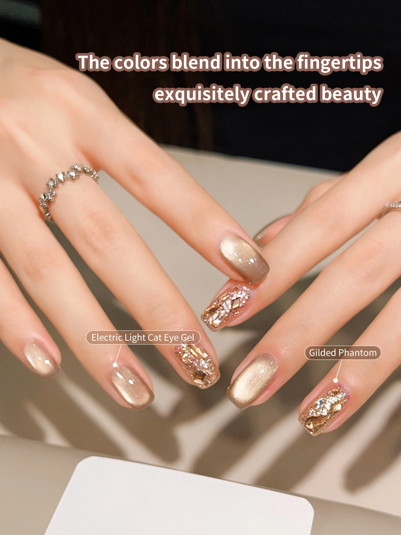 2個入り 10ml スパークリングライト ブロークン ドリル ジェルネイルポリッシュ ソークオフ UVライト対応 ジェルネイル DIY ネイルサロン LEDジェルニス