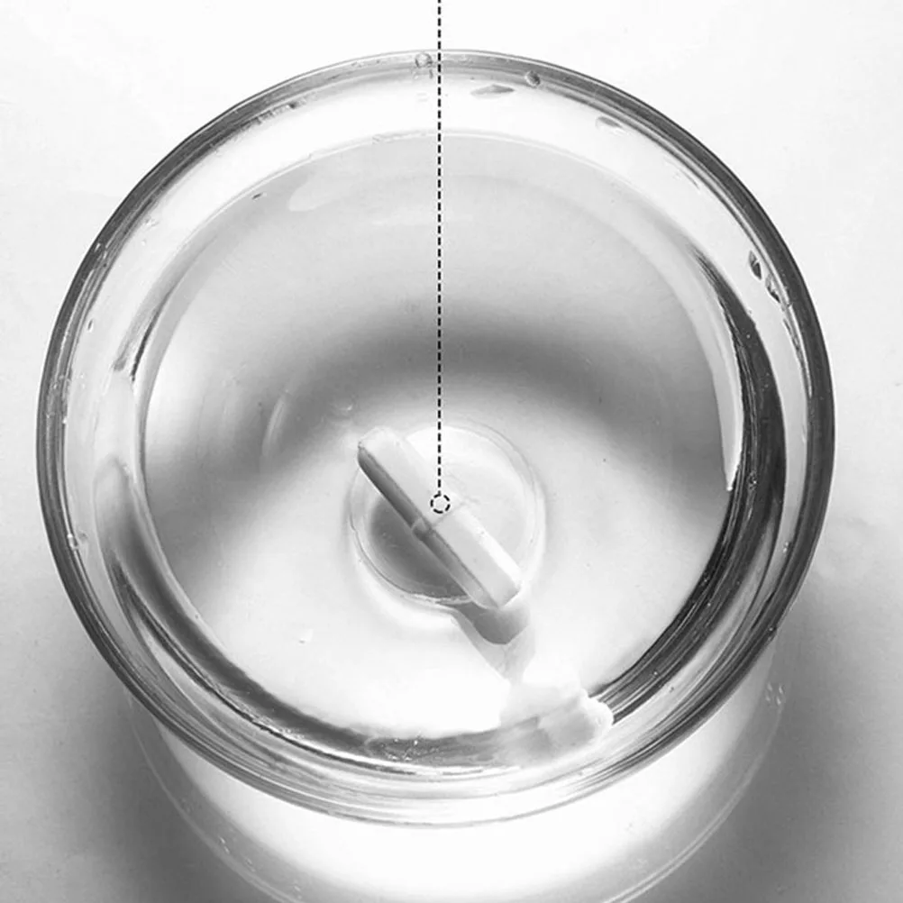 

7pcs Tetrafluoro Stirrer Magnetic Mixer Rods Lab White Stir Bars Coated PTFE Chemical Resistant for Biology Research