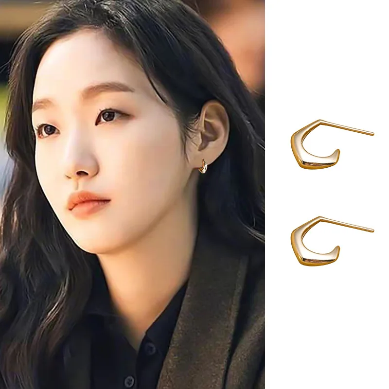 My Roommate Is A Gumiho Lee Hye-ri Earrings Korean for women gilrs Drama Retro Unique Stylish Creative Earrings