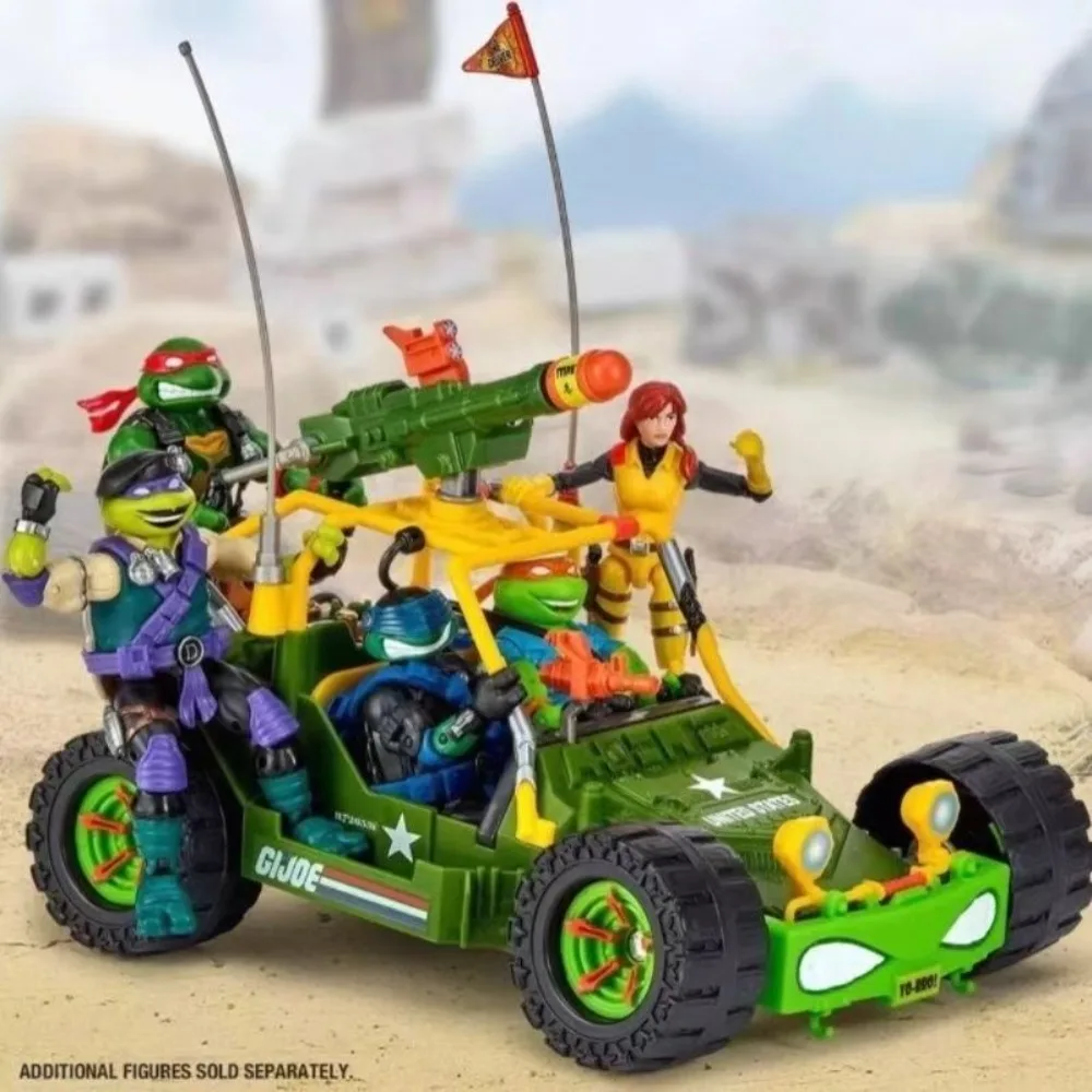 Teenage Mutant Ninja Turtles x GIJOE A.W.E. Shell-Striker Off-Road Vehicle Scarlett April Action Figure Toy Gift - view 2