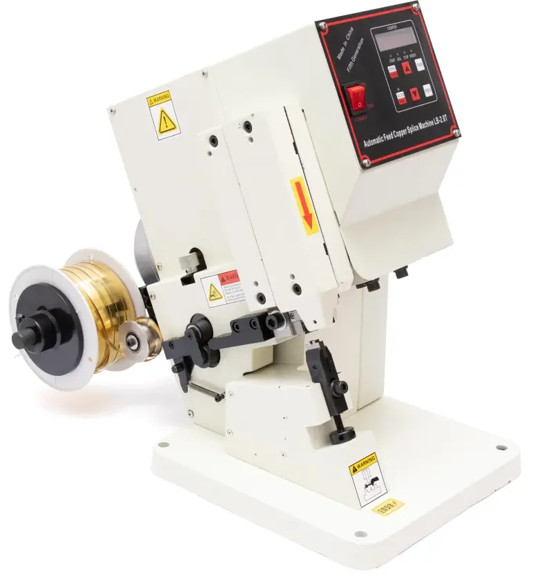 

ATV&UTVX-CM108-2T Super Mute Copper Band Splicing Machine, Copperband Crimping Wire Splicing Machine